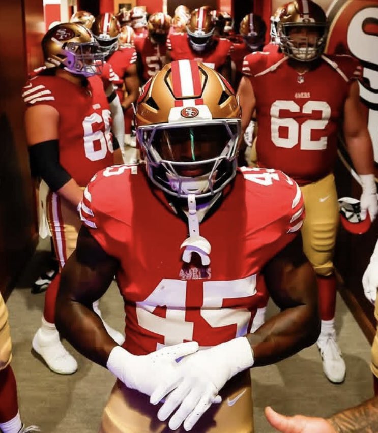 Coach_Yac's tweet image. 49ers rookie LB Nick Martin against the Cardinals:

• 14 snaps
• 7 total tackles 
• 5 solo tackles
• 1 stop
• 4 targets 
• 49 yards allowed