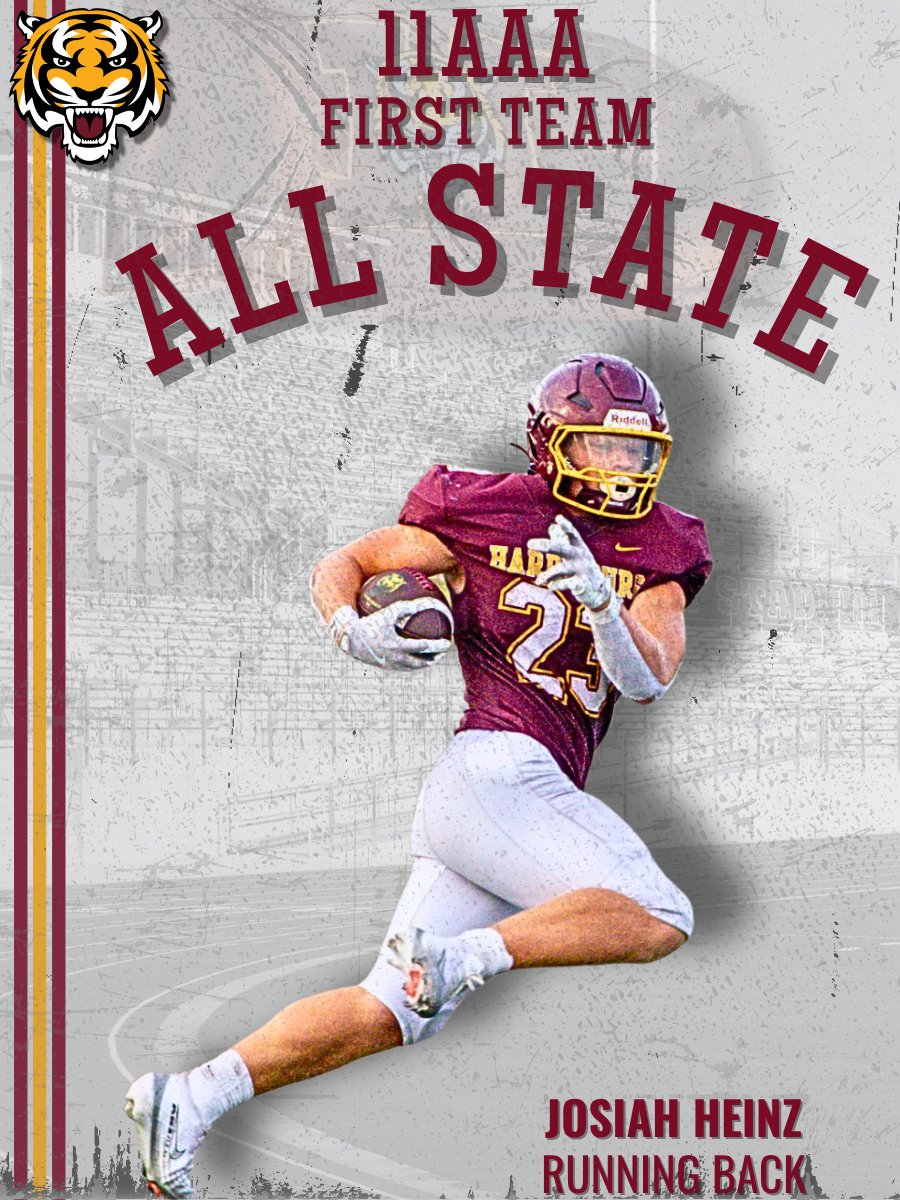 Congrats to Josiah Heinz on earning All State Honors. #WellDeserved
