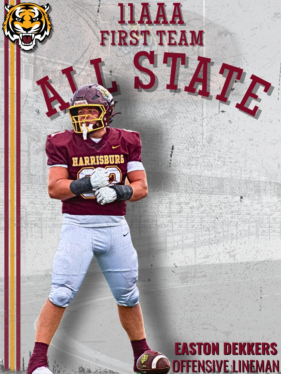 Congrats to Easton Dekkers on earning All State Honors. #WellDeserved