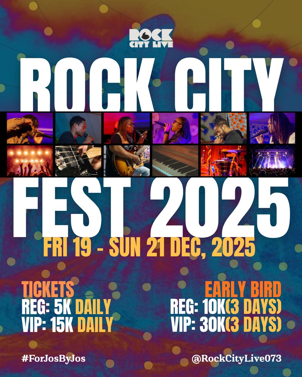 RockCityLive073's tweet photo. RockCityFestival 2025 Early Bird Ticket Link

https://t.co/4jdZe9fzT1 https://t.co/KAJomWNN1u