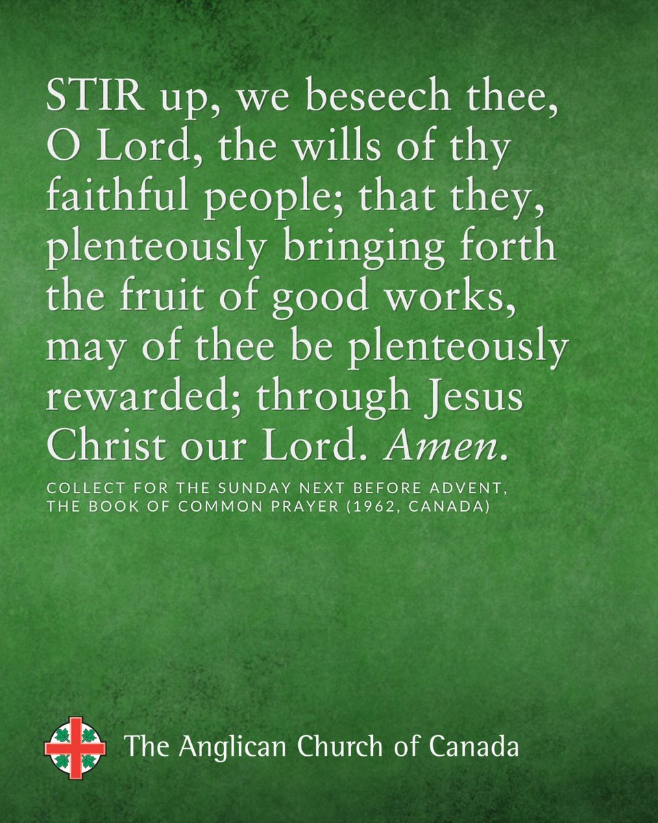The Last Sunday after Pentecost, also called the Sunday Next before Advent, is the final Sunday in the church calendar. In these last days of the liturgical year, let us give thanks for Christ’s reign as King of Heaven, under whose gentle and loving rule we are brought together.