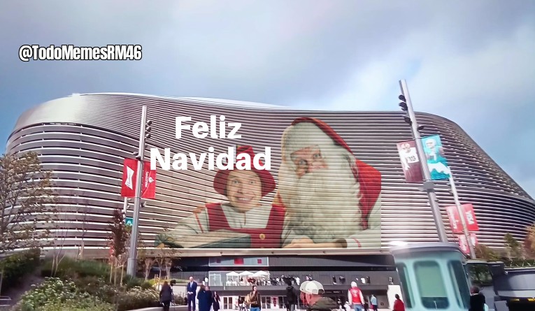 Dando ideas para el "vídeo mapping" navideño 🎄