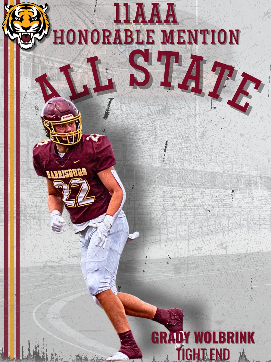 Congrats to Grady Wolbrink on earning All State Honorable Mention #WellDeserved
