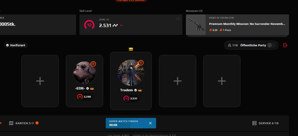 Road to lvl 9 with <a href="/Eddieecs2/">EDR</a> 

twitch.tv/trodem