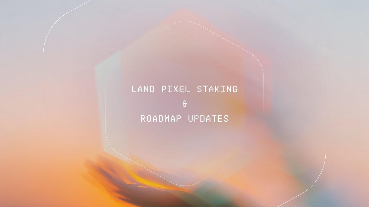 districts_xyz's tweet image. Last week we released Land Pixel staking! Curious what’s on our roadmap next?

- Freehold Web3 Wallet through WalletConnect
- Voting to unlock new Districts
- The Build Phase