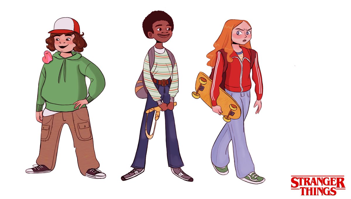 fraherself's tweet photo. Stranger Things redesign pt.2 ! I really like Lucas eheh

#StrangerThings #Netflix https://t.co/aXiSCkzqkJ