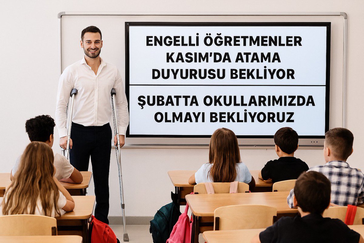 #EngelliÖğretmeneMüjdeVerin