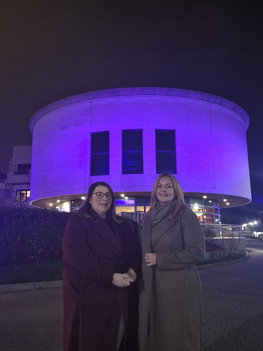 lisburnccc's tweet image. 💜 Tonight Lagan Valley Island and Union Bridge will be illuminated purple to support World Prematurity Day and the work of the charity, TinyLife.

World Prematurity Day celebrates the babies that entered the world too soon, too small or too sick. 

Councillor Jessica Bamford,…