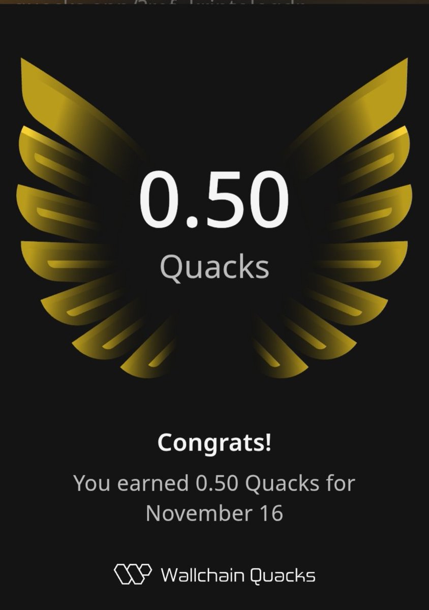 Quack Quack 

I got low Quack on <a href="/wallchain/">Wallchain Quacks</a> today. I think they turned the tap down.

We attended <a href="/Alignerz_/">AlignerZ.bid</a> Space yesterday and it was very productive. Alignerz is my new Bullish project.

I'm also locked in on <a href="/idOS_network/">idOS</a> because idOS has focused on the web3 identity problem.