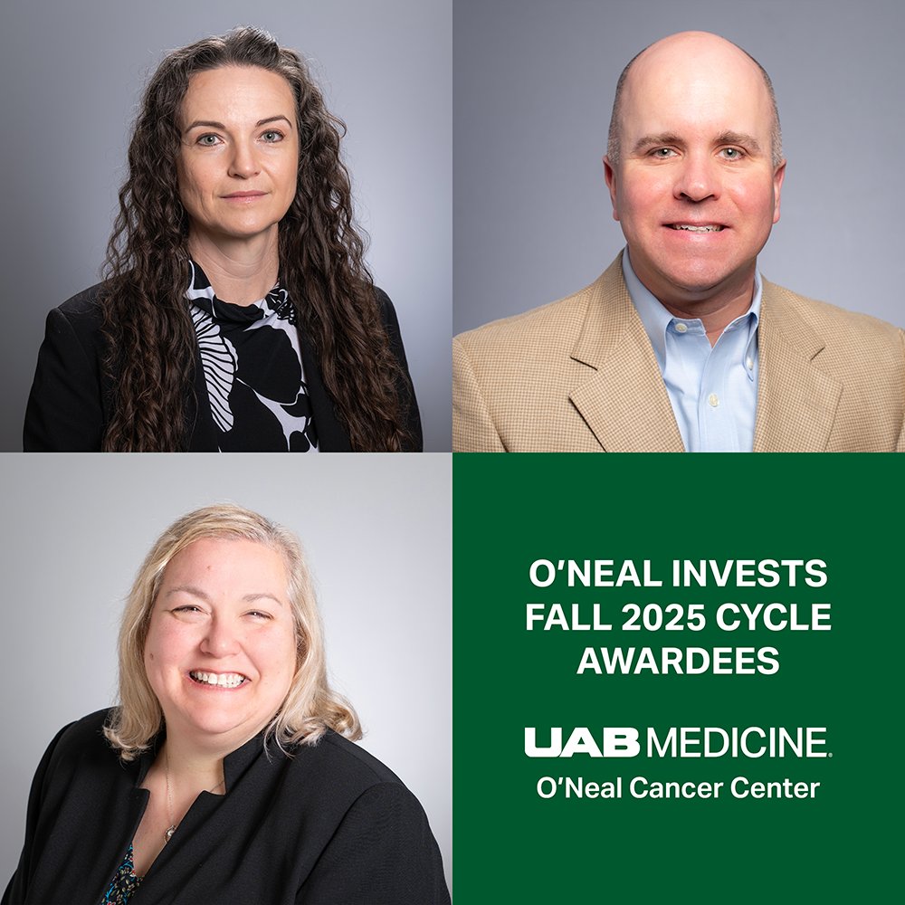 ONealCancerUAB's tweet image. The UAB O’Neal Cancer Center is pleased to announce the latest O’Neal Invests grant awards. Read more at onealcanceruab.org/news-and-event…