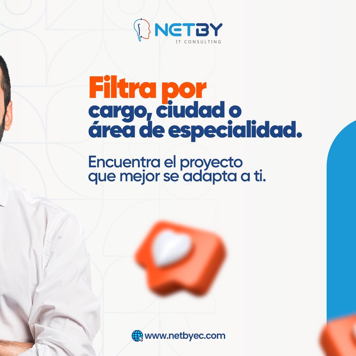 Netbyec's tweet image. 👉 Ingresa ahora y no dejes pasar tu oportunidad:
quierolaburo.com/empresas/netby…

💬 Cuéntanos en los comentarios: ¿Qué tipo de proyecto te gustaría liderar en tu próxima experiencia laboral? 👇

#NetbyEC #QuieroLaburo #TalentoTI #CarreraDigital #StaffAugmentation #EmpleoTech
