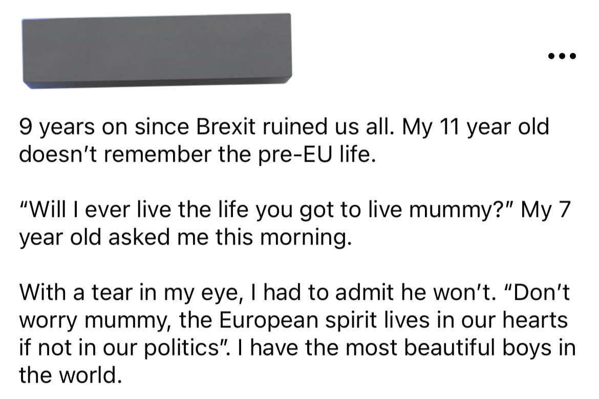 On theme with yesterdays pro EU children 🇪🇺