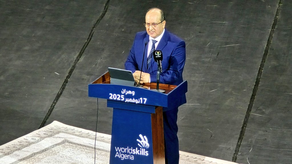SavinaAmmassari's tweet image. At Oran Stadium today, excited to join the Prime Minister and national leaders for the vibrant opening of #WorldSkills Algeria 🇩🇿. Celebrating youth talent, innovation &amp;amp; the future of professional skills. Bravo to all competitors! 🌍✂️🛠️⚙️📐 #SkillsForAll #YouthEmpowerment