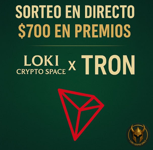 LokiCryptoSpace's tweet image. 🎉 SEGUNDO SORTEO EN DIRECTO – 700 $ EN PREMIOS 🎉

Continuamos repartiendo los 700 $ que hemos ganado gracias a nuestras colaboraciones y al apoyo de la comunidad.
Hoy lanzamos el SEGUNDO SORTEO, con 25 $ por ganador, igual que el anterior.

📝 Requisitos para participar:
1️⃣ RT…