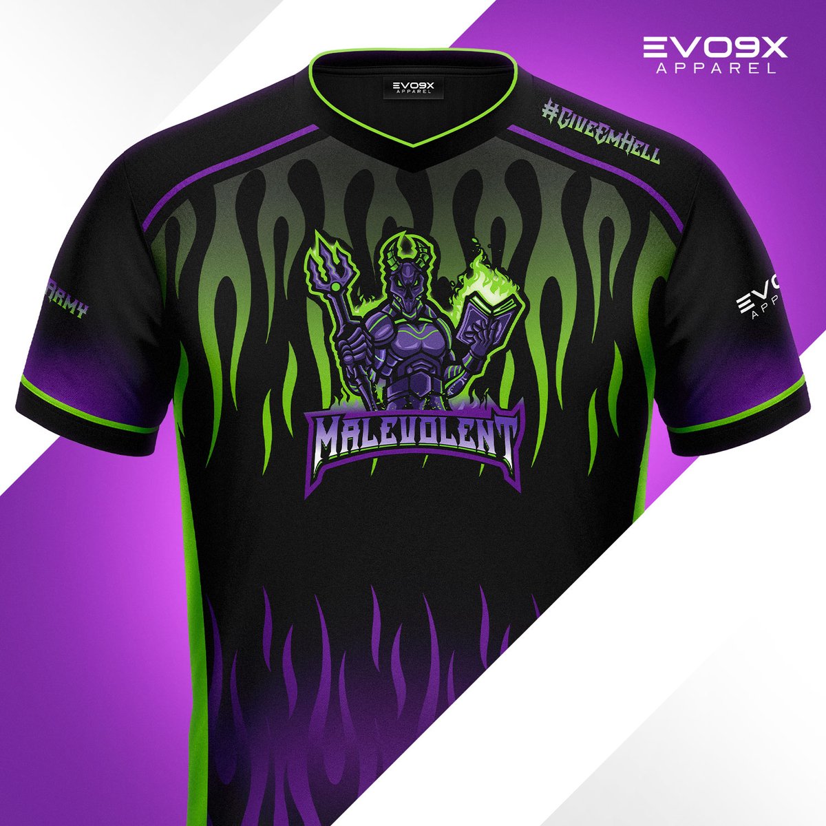 evo9x's tweet image. NEW STORE FOR @MalevolentEC
Store: evo9x.gg/collections/ma… 

Get now your merch  with a 25% OFF with the code "EVO25"