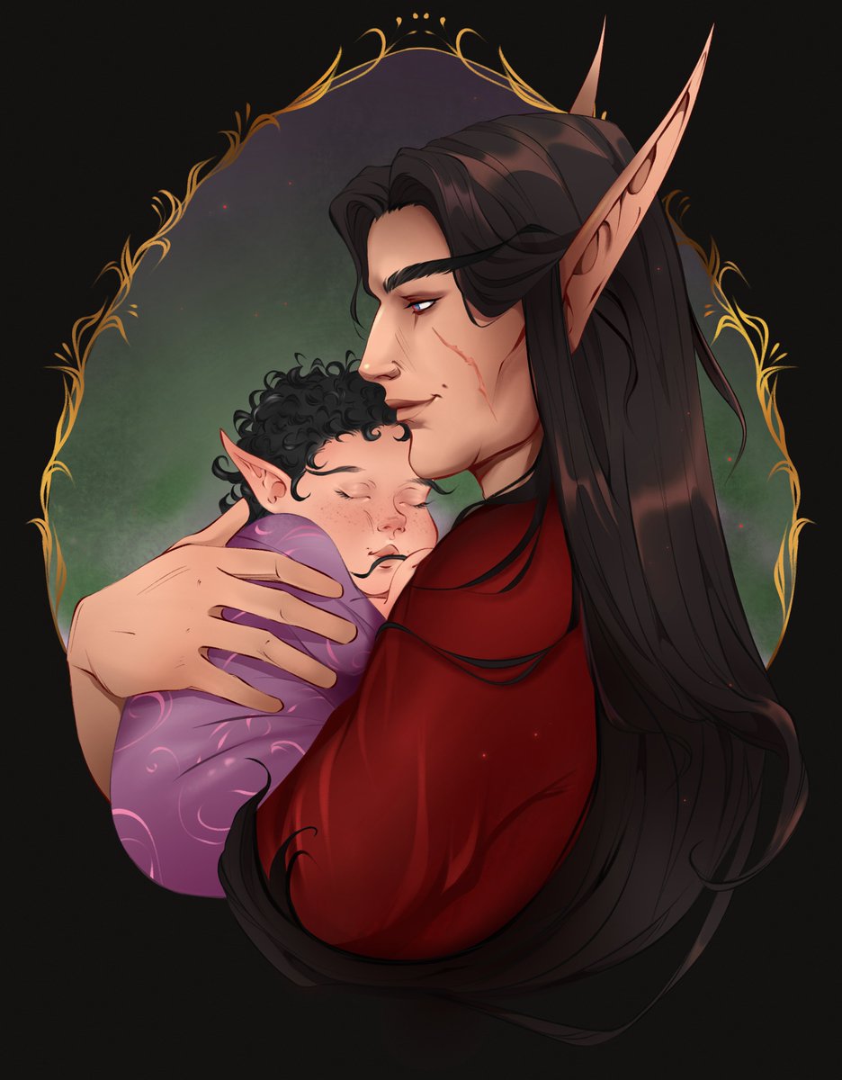 firbess's tweet image. A gift for _duskseeking
from @erilihn

#worldofwarcraft #art #procreateart