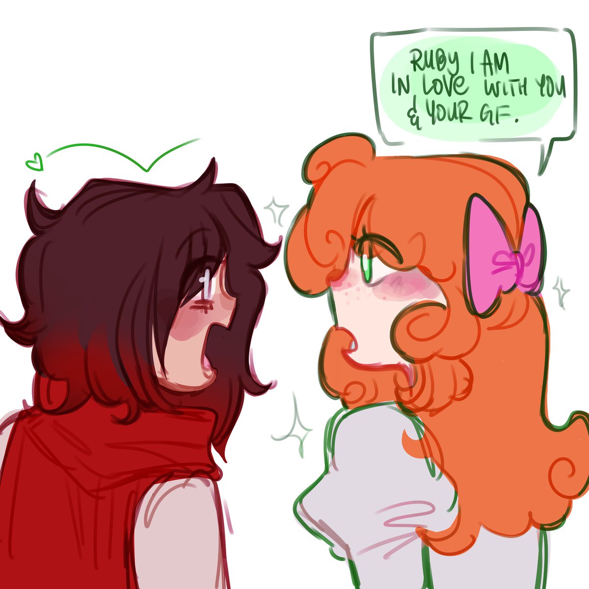 rubybrainrot's tweet image. #frosensteel #rwby can&apos;t get enough of em