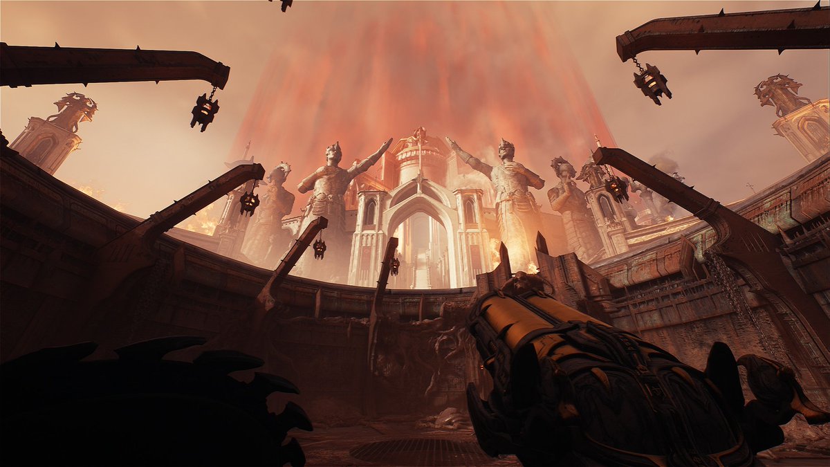 RIGHT?!?!?

Dark Ages has some of the best environments, characters, and weapon designs I've ever seen in a game😐