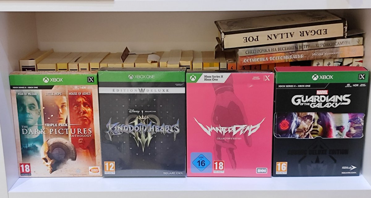 Всё больше смещаю акцент на Xbox, поэтому выискиваю интересные лимитные издания, пока ещё есть. #на_полку