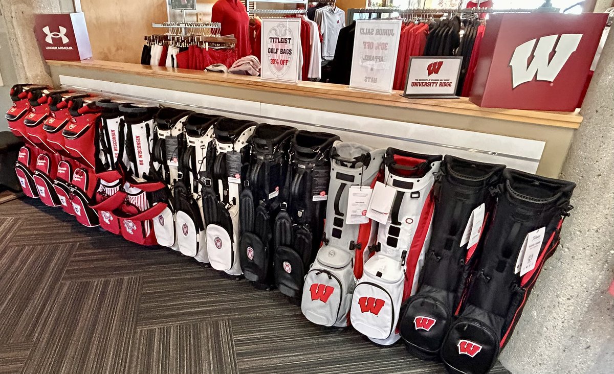 URidgeGolf's tweet photo. Stop out and see us! @UWBadgers https://t.co/pOX2M0tZsn