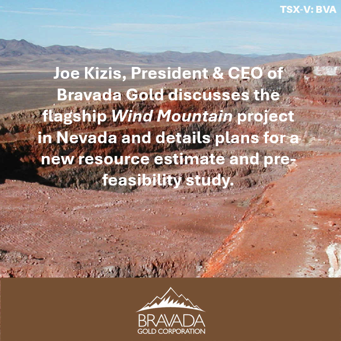 Watch the full interview with <a href="/prospectornews/">The Prospector News</a> here: bit.ly/3LFNWof

#ProspectorPodcast #BravadaGold #WindMountain
#Nevada's #Gold &amp; #Silver #mining #investing #investors #juniormining #preciousmetals #commodities
 #juniormining #preciousmetals