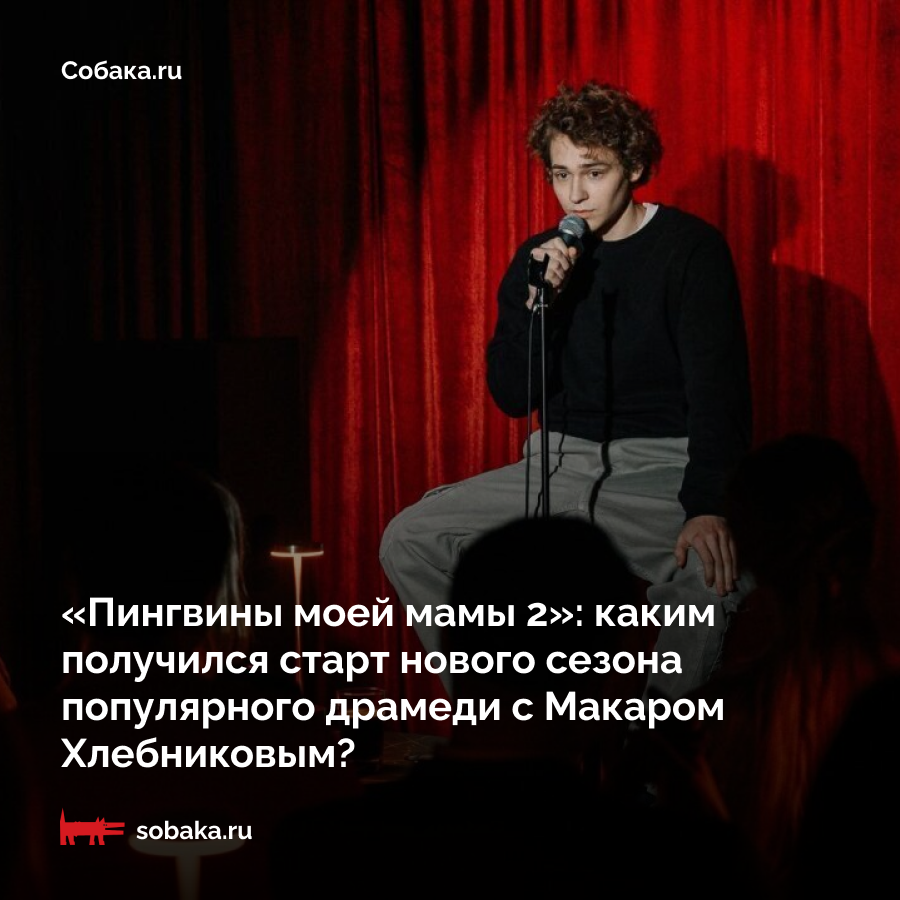 На Kion вышли четыре (из восьми) эпизода продолжения «Пингвинов моей мамы» — сериала о большой семье с приемными детьми, в которой тинейджер Гоша в исполнении Макара Хлебникова справляется с проблемами с помощью стендапа. По ссылке рассказываем, как… oml.pw/1ja9f0778