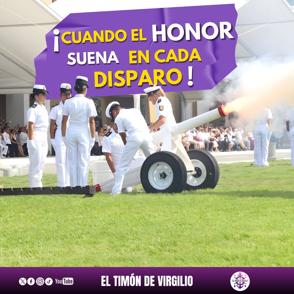 DeTimon45608's tweet image. ⚓ 284 #cadetes concluyeron su Curso Básico de Adiestramiento en la #Heroica #Escuela #Naval #Militar.
Inicia la Generación 2025–2029, guiada por Honor, Deber, Lealtad y Patriotismo.
Ser marino no es una profesión… es una forma de vida. 🇲🇽🔥🌊
#ArmadaDeMéxico #ElTimonDeVirgilio