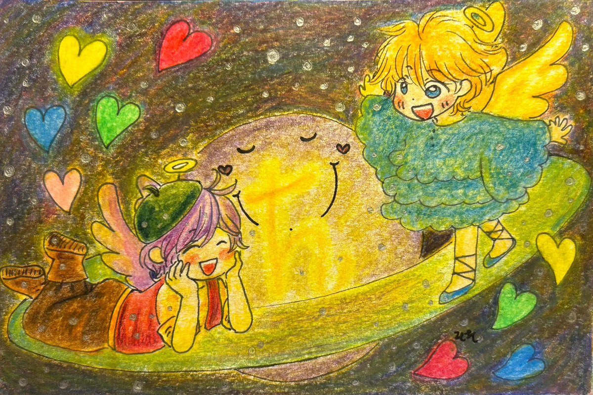 aman0gawak0haku's tweet image. 『どせいはともだち』

せんせーせんせー
どうやってあそべばいいの

すてっぷのふみかたをおしえてよ
うたいかたをおしえてよ
いきつぎのしかたをおしえてよ

るんたったるんたった　たのしく

あなたのわのうえでまわるこのときも
ぜったいにとおるいのちのすてーじなら。

＃琥珀LOVEART