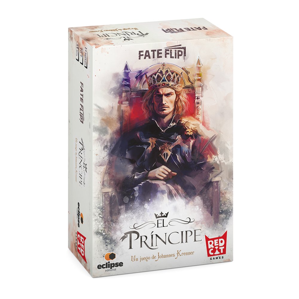 EclipseEditoria's tweet image. 73 cartas de gran tamaño, marcadores con clip y 3 capítulos con su propia ambientación 🏰
🎴 Vive la experiencia en una sola sesión o disfrútala por partes
¡Tú decides cómo jugar!
Es El Príncipe y tú eres el protagonista 👑
kickandgo.net/el-principe/la…