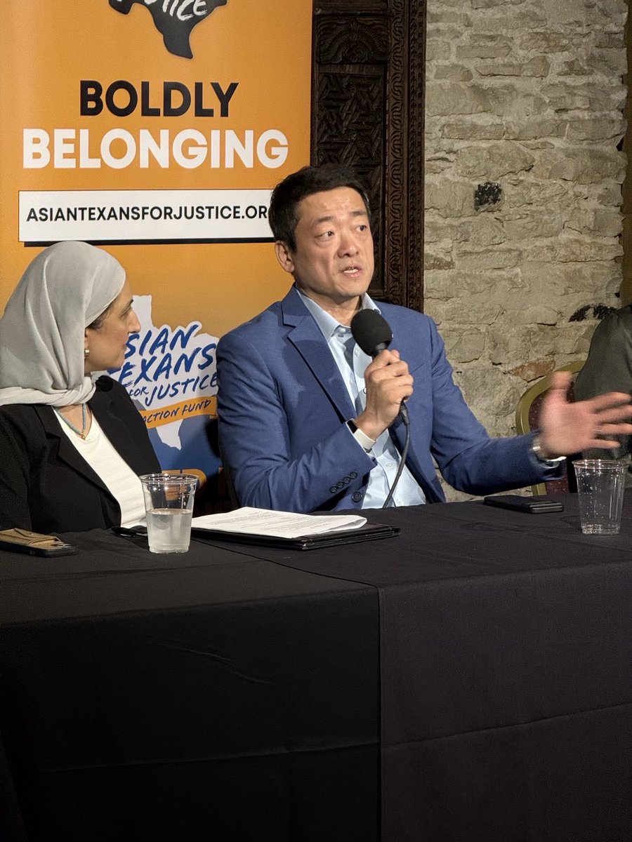 GeneforTexas's tweet image. Proud to join @atjactionfund &amp;amp; @ProgressTX this weekend for a #TribFest25 adjacent podcast on the power of community and building political power. #AAPI folks are too often left out of political conversations! #txlege