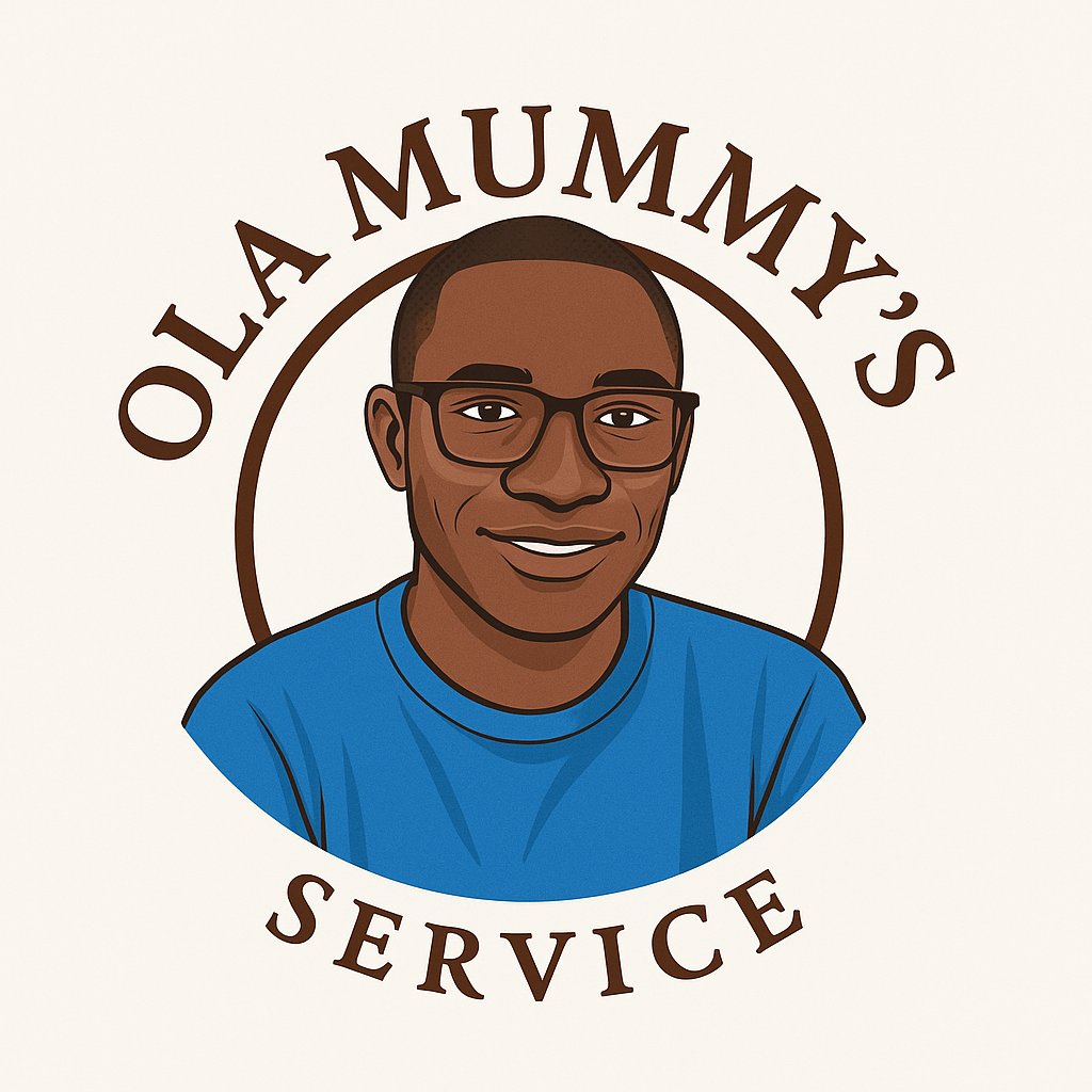 ✨Say hello to your new best friend in these Lagos-Ibadan-Osun streets👇

- I’m Ola Mummy, and I run errands so you don’t have to.  

- Groceries? Fabrics from Balogun? Fresh yam from Oje? Medicine? Bills?  

- Just chat me, I go sort am sharp sharp! 🚴🏾‍♀️💨  
#OlaMummysService