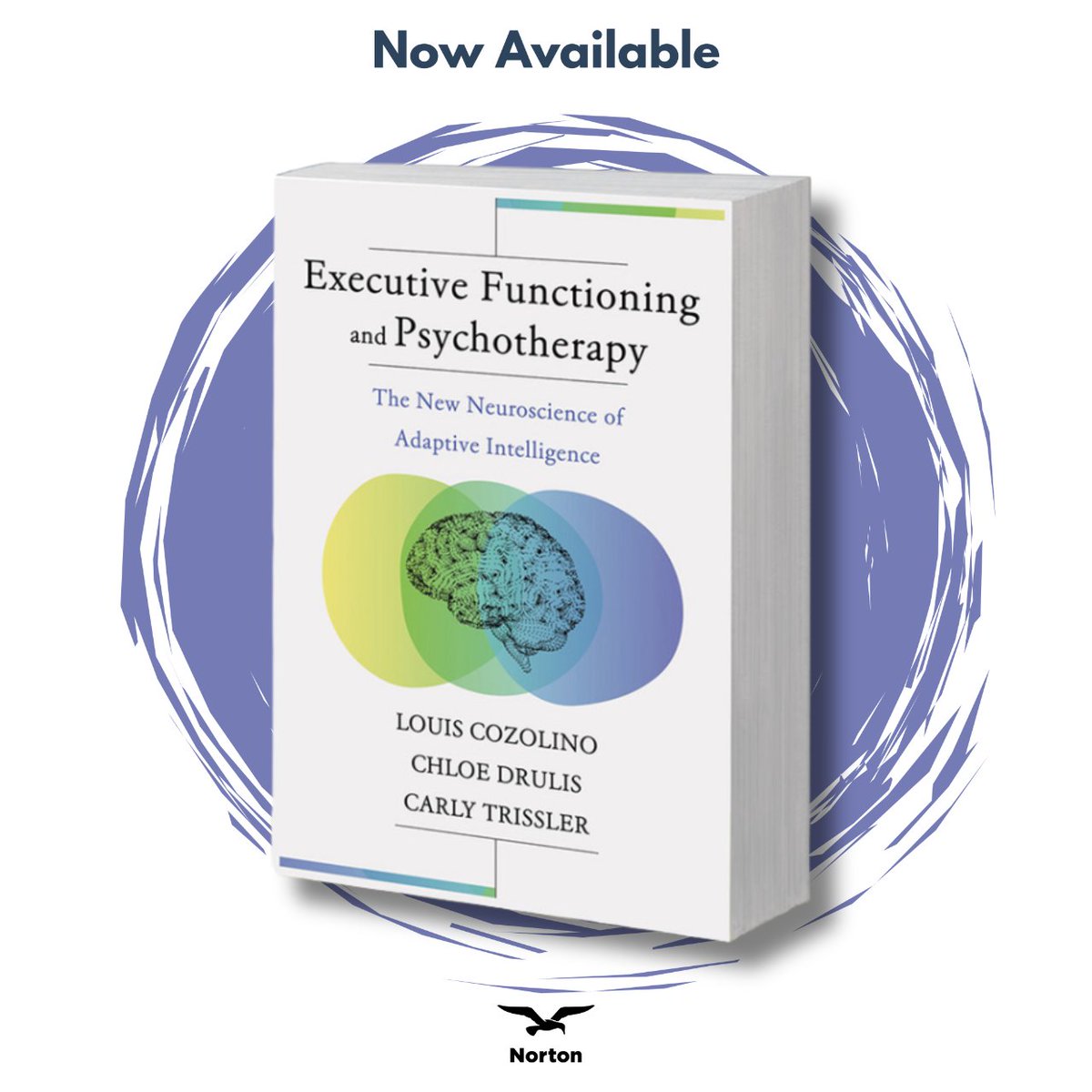 EXECUTIVE FUNCTIONING AND PSYCHOTHERAPY by Louis Cozolino, Chloe Drulis, &amp; Carly Trissler is available!
bit.ly/49ZjHT7
This book offers a model of EF that explains the main executive systems in the brain &amp; the  ways they influence how we think, focus, &amp; solve problems.