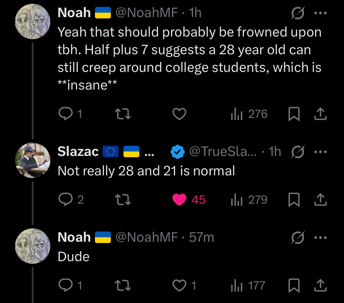 mikitaposts's tweet image. Gen Z getting brainrotted by age gap discourse