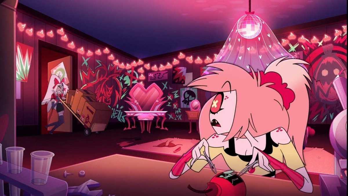 literallydarnel's tweet image. Cherri is an engineer, her and Pentious could&apos;ve bonded over that if Hazbin had a heavier emphasis on women led stories and focused on the cast