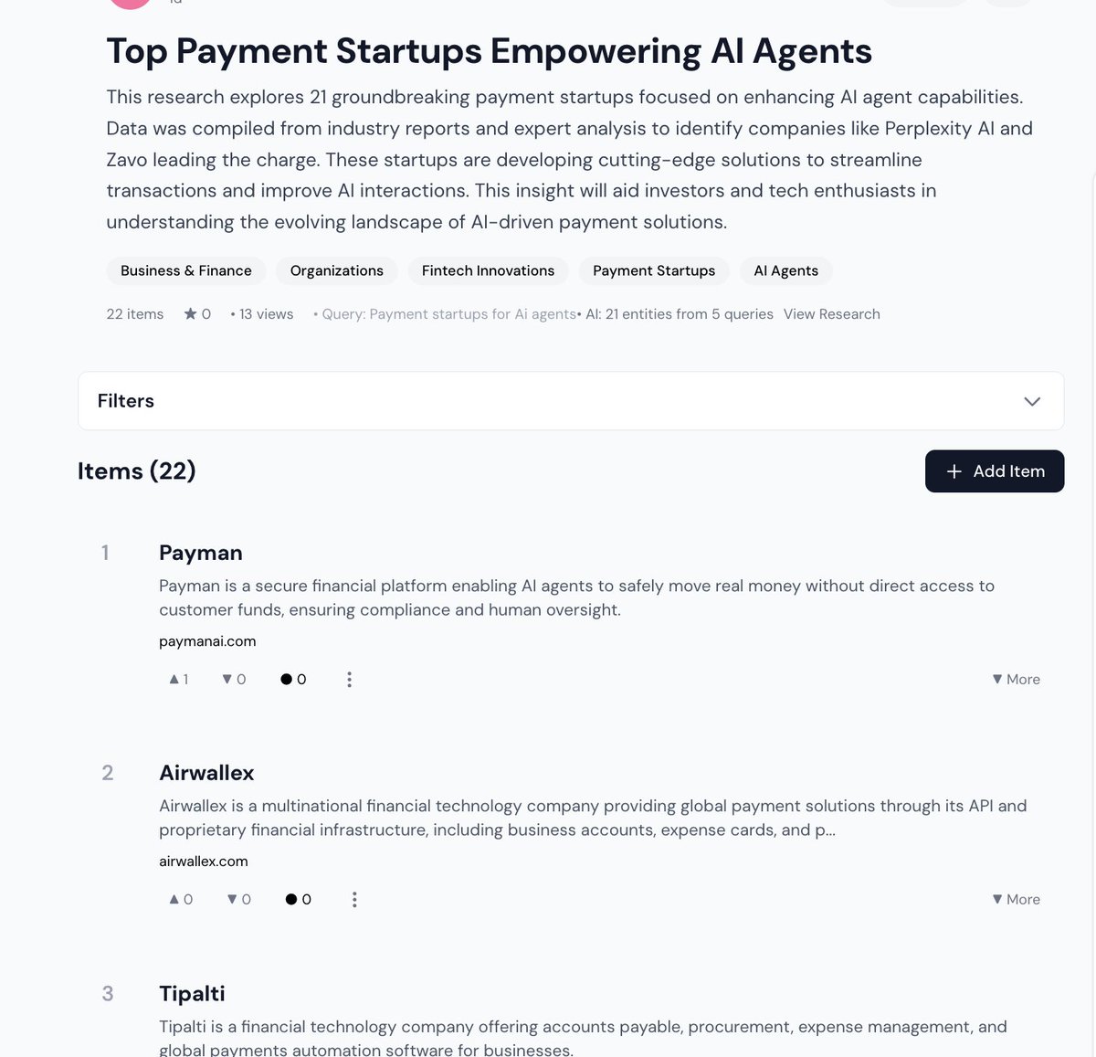 列表排名基于点赞/踩数。