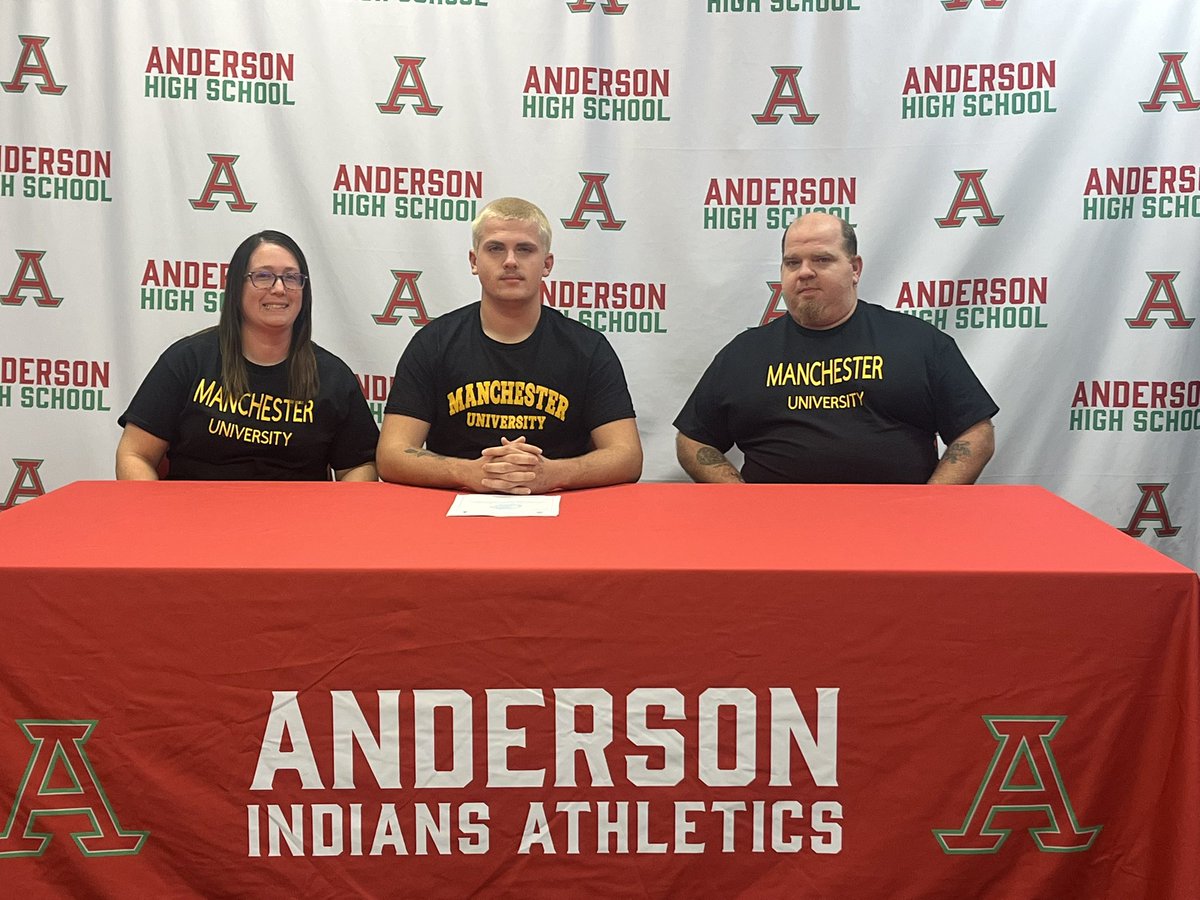 Congratulations to Kadyn Kendall on signing his letter of intent to further his Baseball career at Manchester