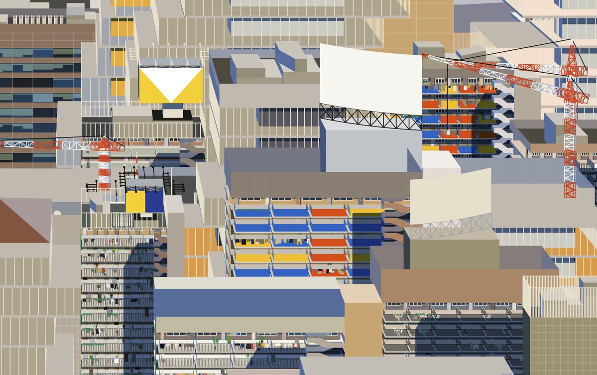 chilltulpa's tweet image. Studio Yorktown x FXHASH
Theoretical Civilization 

(Under-construction) for multiple years, Kwame Bruce Busia invites us into the city: December 15th.  

Through immense-resolution this series rewards all who look deeper. All who dare to zoom. Each piece holds an intricate…