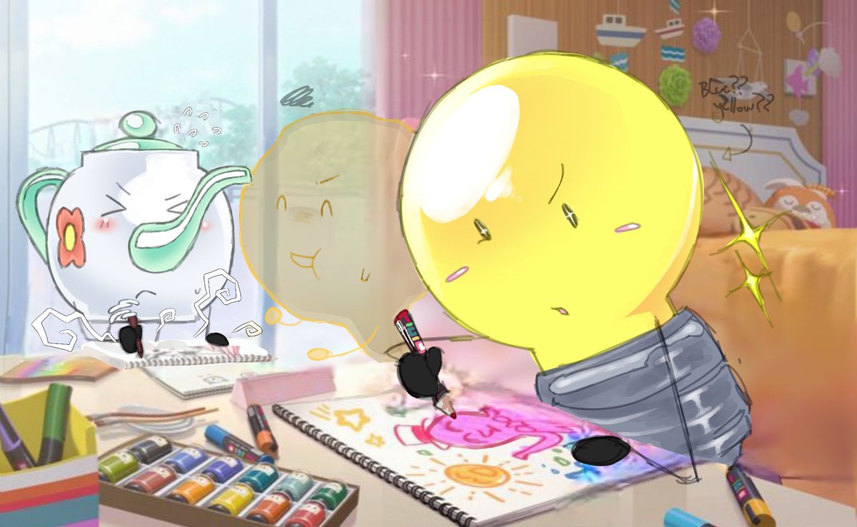 Llacmineeee_'s tweet image. #inanimateinsanity #ProjectSekai added this to my banner why not 🥺🥺