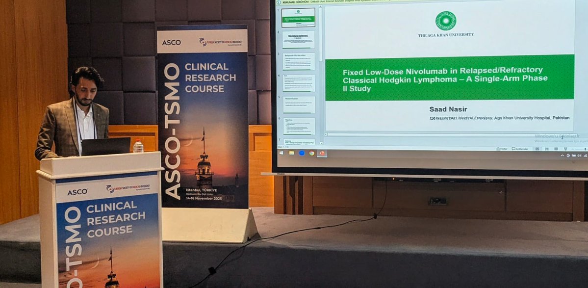 saadnasir01's tweet image. Amazing last few days at the @ASCO-TSMO International Clinical Research Course (ICRC)! Learned from leaders in the field &amp;amp; built meaningful connections with my 🇹🇷 peers. Grateful to @ASCO for this opportunity — it will make a significant difference in my career. 
@ASCOTECAG