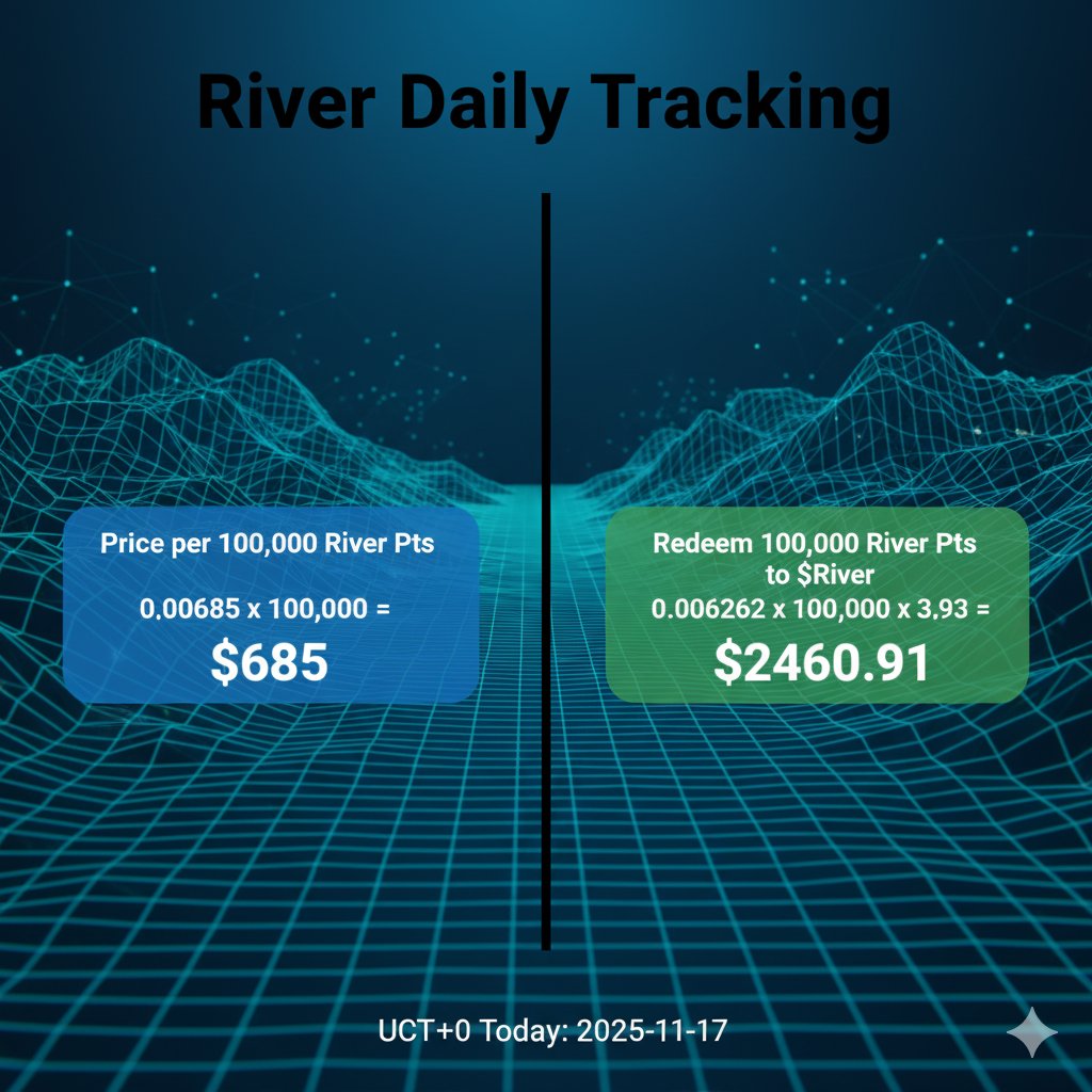 wngrnshu67709's tweet image. D50 - $RIVER Only the wearer knows where the shoe pinches.

@RiverdotInc &amp;amp; @River4fun 

#RiverDailyTracking #RiverProtocol #RiverPts #RiverToken #DailyData #CryptoTracking #TokenPrice #PriceAnalysis #DeFi #Web3 #BNB #Binance #WLFI #Puffer #satUSD #TGE #Airdrops $RIVER #September…