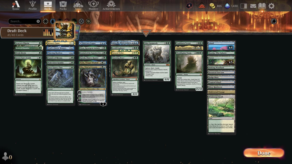 peterjamesram's tweet image. Vintage cube is fun, should post some @SaffronOlive id love to see it, my most recent 3-0 list