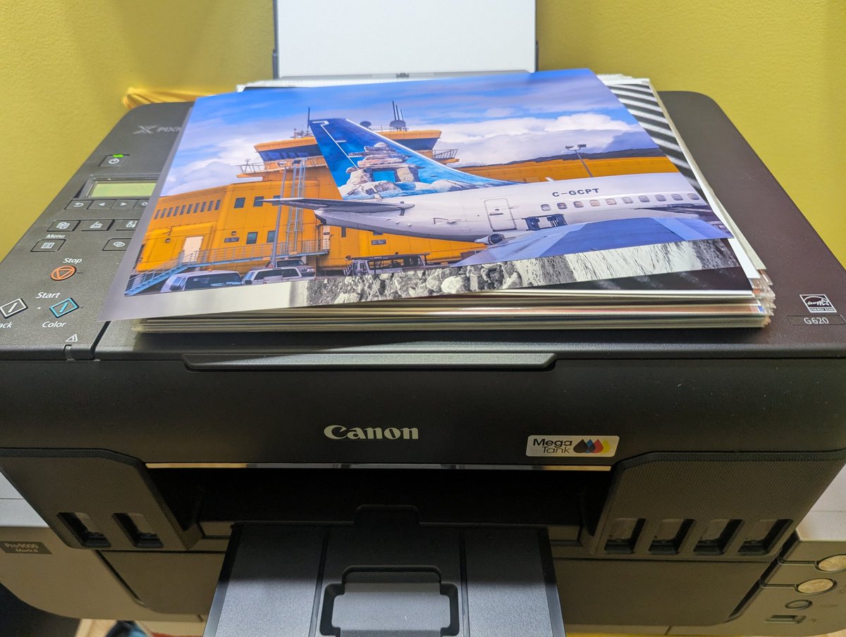 FrankReardon1's tweet photo. I am really enjoying this new @CanonCanada #G620 Tank Printer. Great color. Been printing some of my old Aviation history photos from #YFB
@YFBSpotters https://t.co/69a090Z75K