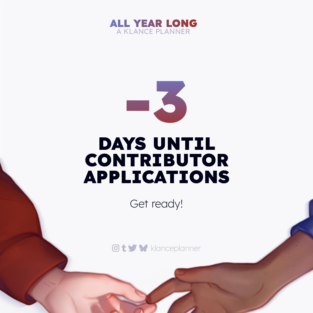 klanceplanner's tweet image. Klancers, gear up: Contributor Applications are just behind the corner 😎✨

#contributorapps #klance #vld #voltron #keithkogane #lancemcclain #klancezine #klanceplanner
