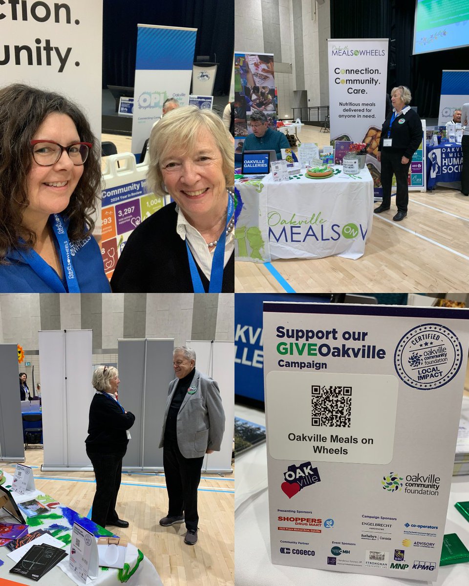 GIVEOakville is live! We’re excited to be part of their catalogue again this year! 💙💚⁠
⁠
We had a great day yesterday at Appleby College sharing information about OMoW and how we help drive care into the community. 🍽️✨⁠
⁠
Click here to donate: ocf.fcsuite.com/erp/donate/cre…