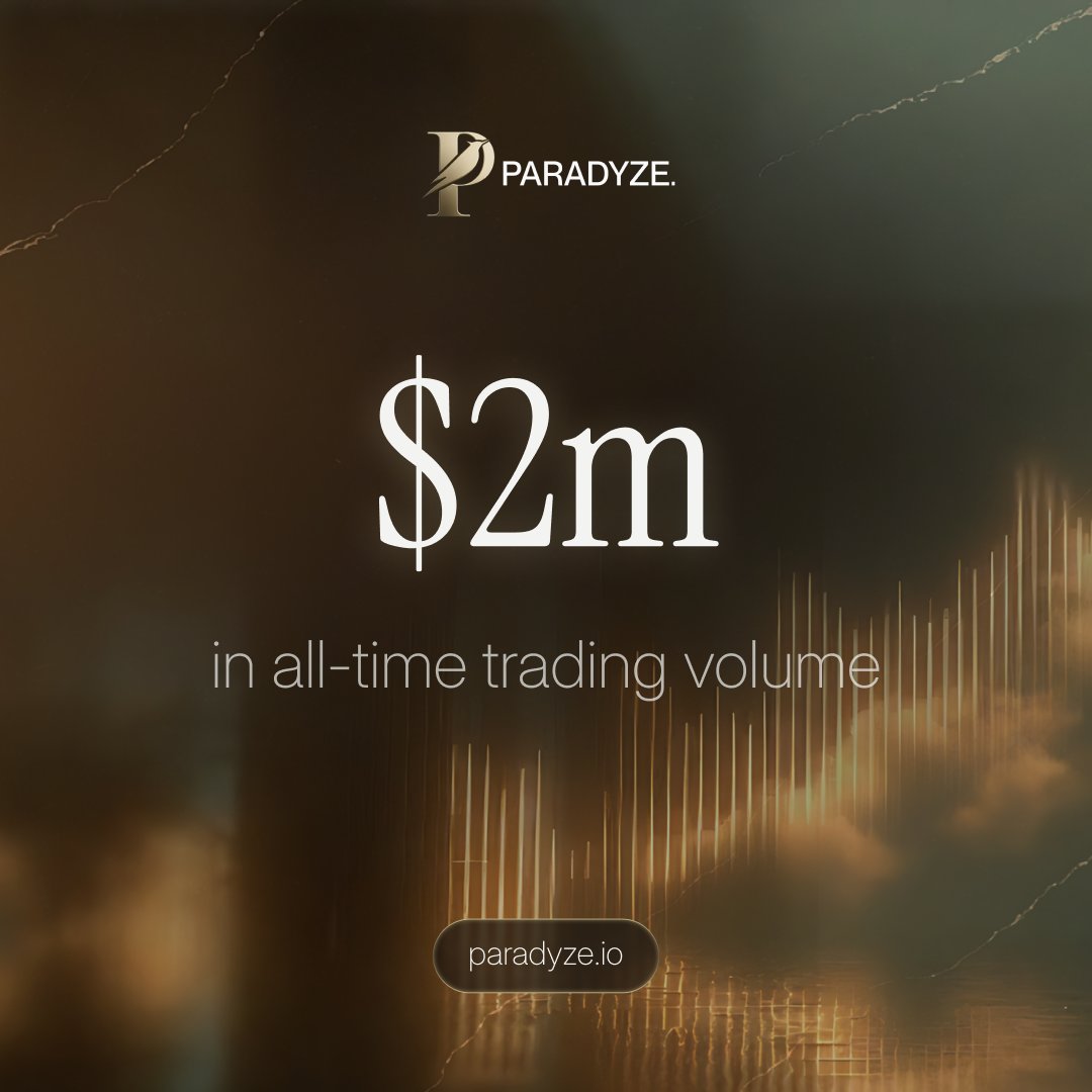 ParadyzeFi's tweet image. Two weeks ago, Paradyze didn&apos;t exist.

Today: $2,000,000 in trading volume ✅

We&apos;re the second-highest volume app on Injective this month now.

Don&apos;t miss out. 👇