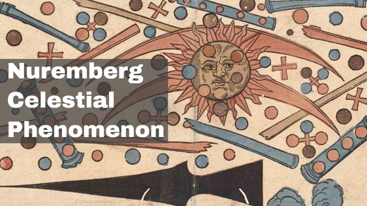 Something Interested for reading 👇
On April 14, 1561, Nuremberg’s skies were said to erupt in an intense aerial display, with spheres, cylinders, and cross-shaped shapes battling amid smoke and thunderous sounds before crashing in flames. Artist Hans Glaser recorded the event in