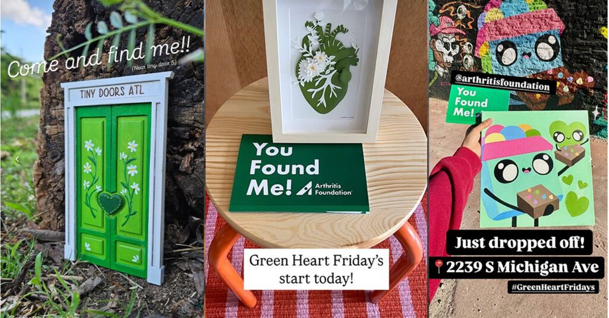 How do you make an invisible condition visible to millions? 💚

BRG partnered with the Arthritis Foundation during Arthritis Awareness Month this year to transform its green heart icon into a nationwide movement.

Read how we did it: bit.ly/4qYRRMV

#InfluencerMarketing