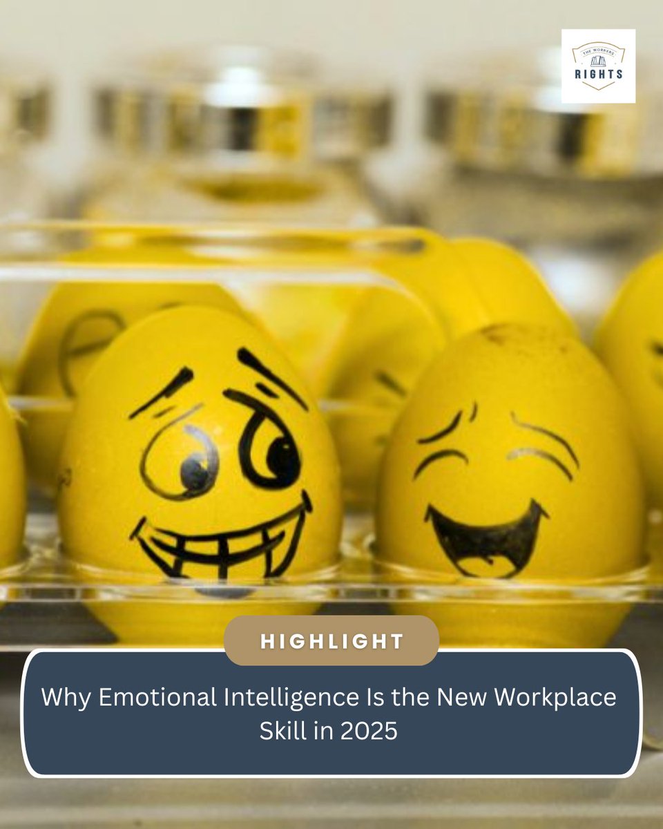 theworkersright's tweet image. (1/3) A meeting room falls quiet. A manager reads the room and changes course. That small act of emotional intelligence decides outcomes more than most admit. It&apos;s the new essential skill.

#EmotionalIntelligence #FutureOfWork #WorkplaceCulture #Leadership #EQ