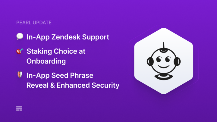 autonolas's tweet image. New week, new upgrades to Pearl: The &quot;AI Agent AppStore&quot; 🟪

In the latest version:

🟪 In-App Zendesk Support

Got a problem? No more leaving the app for help.
@Zendesk support is now integrated directly into Pearl. Get help instantly, right where you are.

🟪 Staking Choice at…