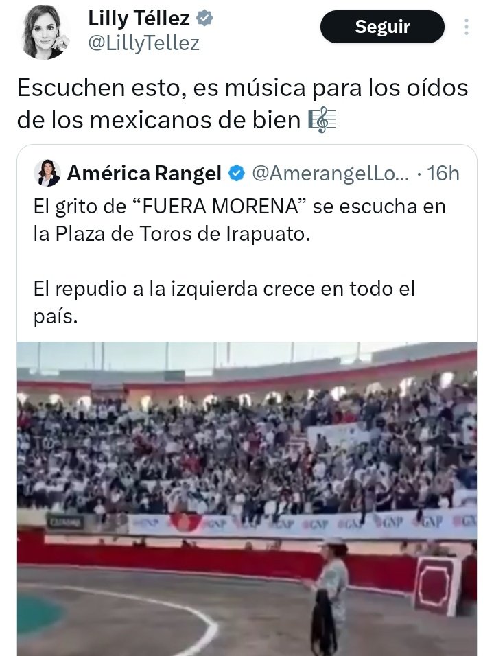 Gritan fuera Morena y luego le aplauden a un tipo que asesina a un animal por diversión.

Que asc0 ser de derecha, que asc0 ser panista. 🤢🤮